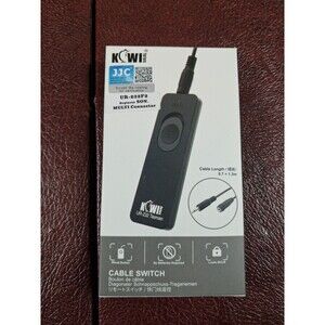 Kiwi Fotos UR-232f2 Remote Shutter Control cable switch For Sony Cameras
